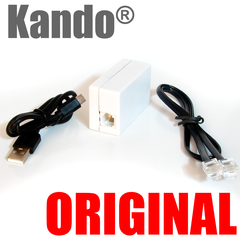 Диктофон автономний аудіореєстратор телефонної лінії KANDO 1CH, WAV, microSD до 32Гб, до 480 годин запису